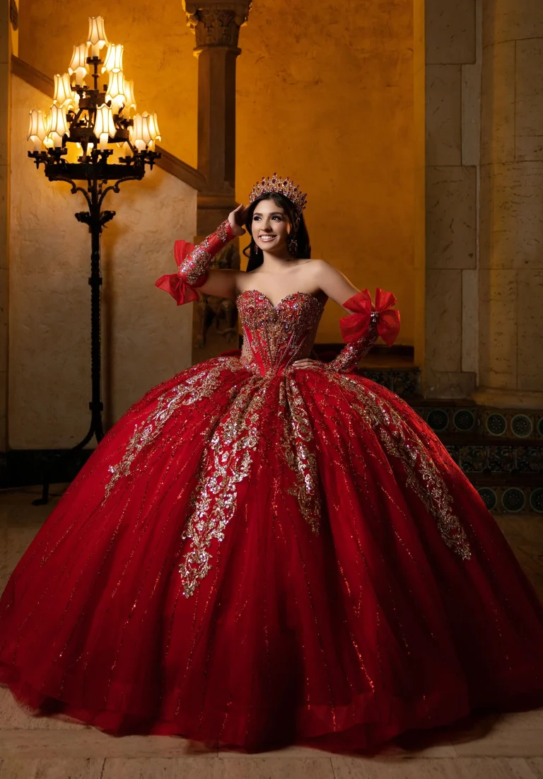 Quinceañera Tiara Princess Gown